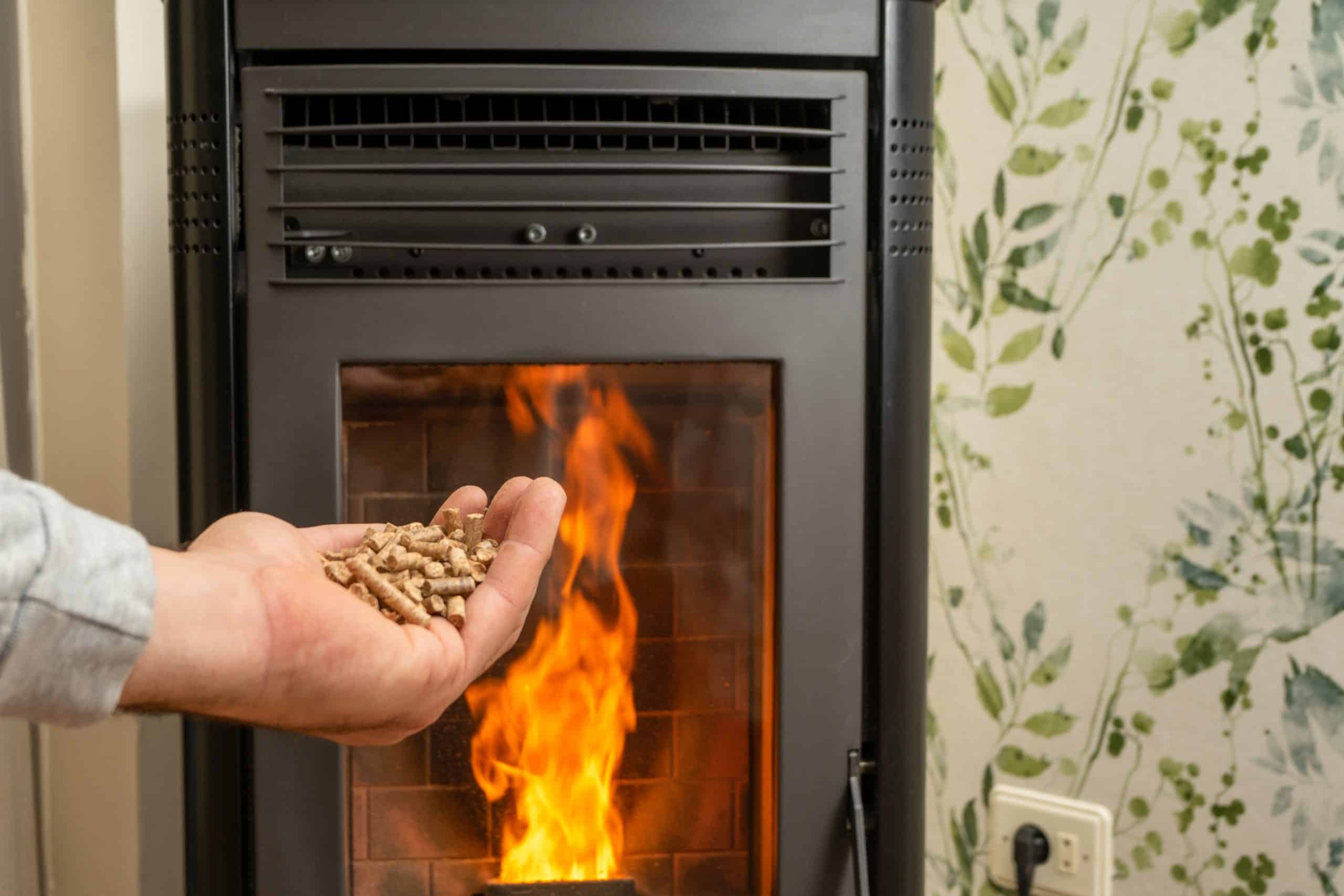 stufe a pellet senza elettricità
